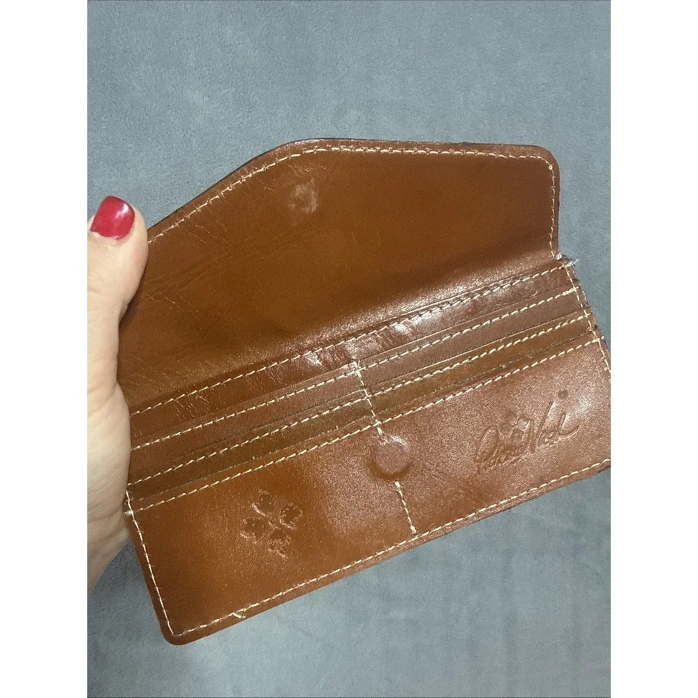 Patricia Nash Wallet 8x3.5 Bifold ID Credit Cards Cash & Coins